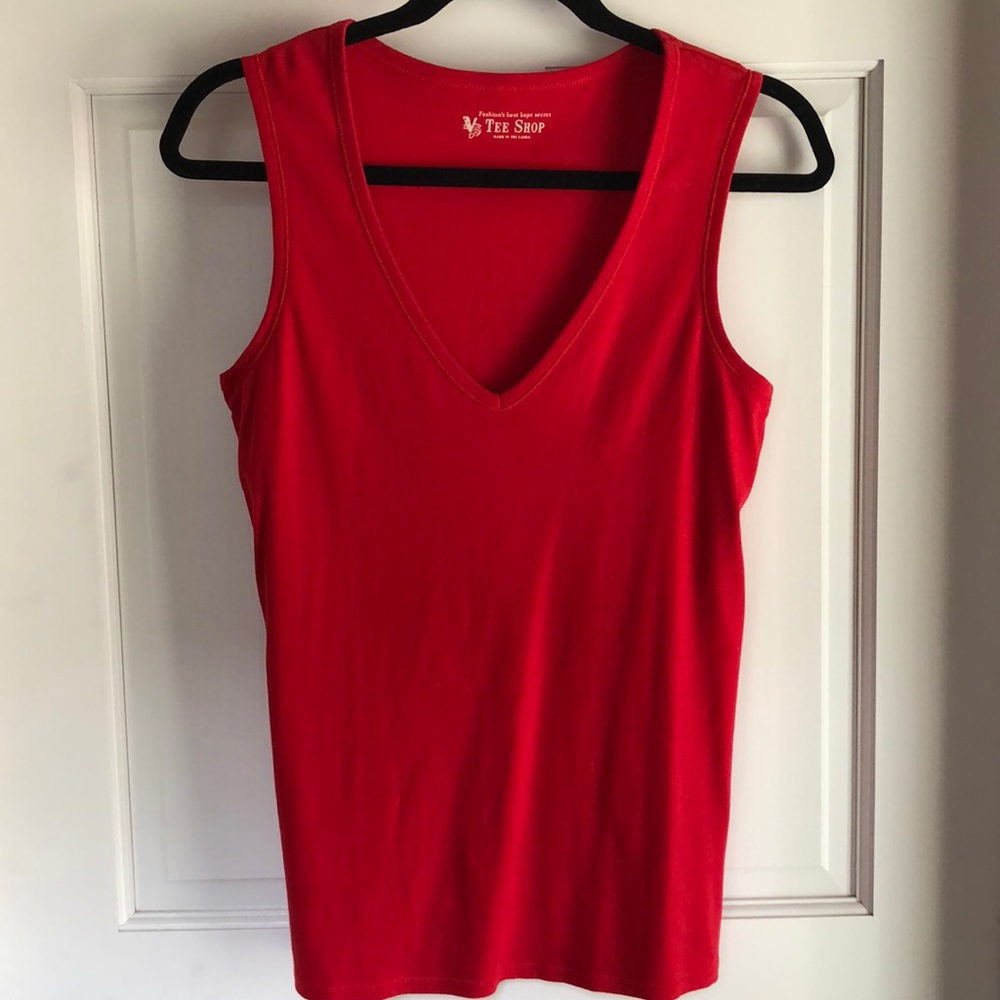 Tee Shop • Red Tank Top